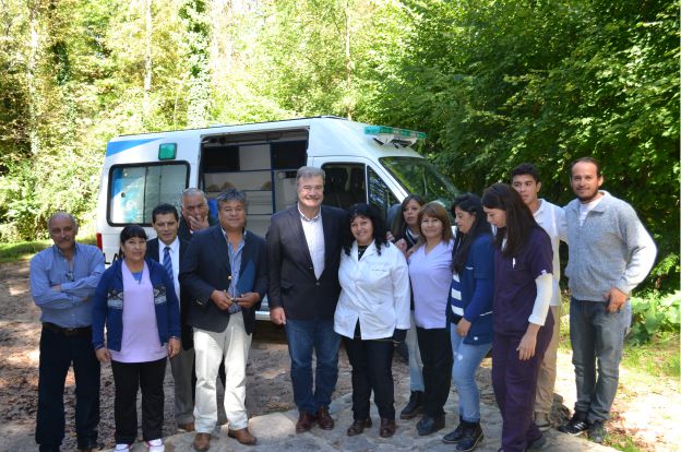 Nueva ambulancia para La Cumbrecita