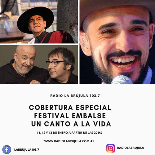 COMIENZA EL FESTIVAL EMBALSE UN CANTO A LA VIDA