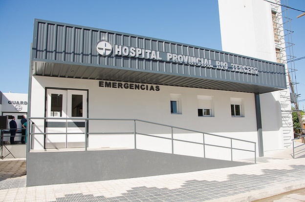Fortuna inauguró una nueva guardia en el Hospital de Río Tercero