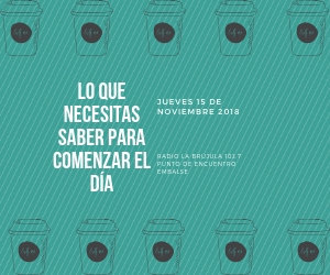 Lo que necesitas saber para comenzar el día
