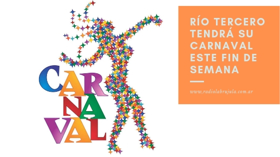 Río Tercero tendrá su carnaval este sábado y domingo
