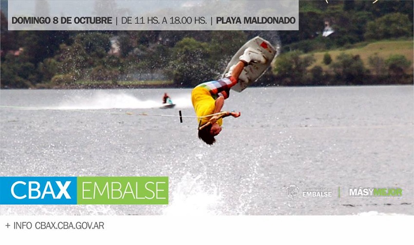 Inscripción Escuela de Oficios, Exhibición CBA X y NCC Enduro, actividades para Embalse