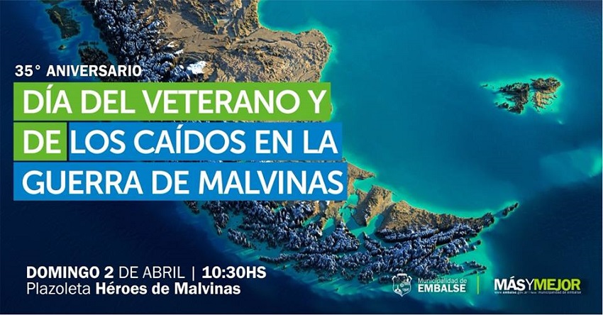35º Aniverasario del Día del Veterano y de los caídos en la Guerra de Malvinas.