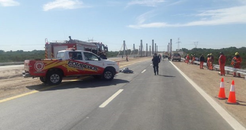 Murió arrollado por un camión un banderillero en Almafuerte